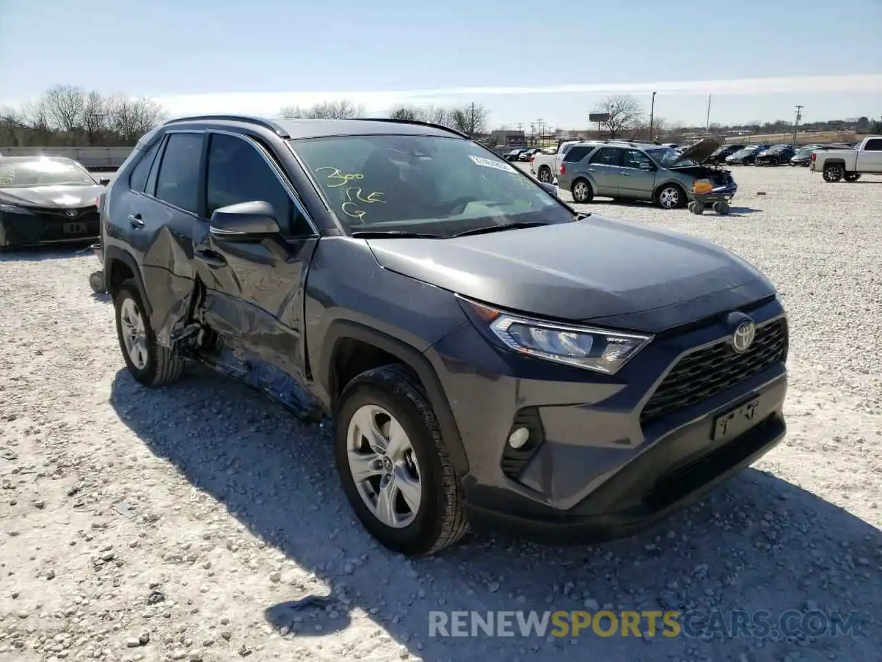 1 Photograph of a damaged car 2T3W1RFV1LC072423 TOYOTA RAV4 2020