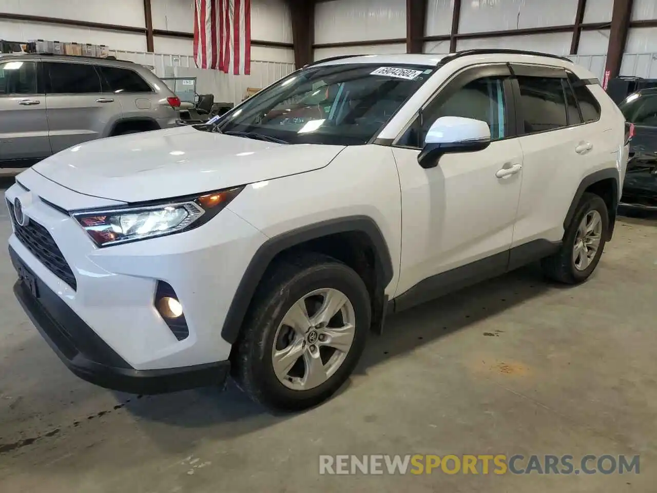 1 Photograph of a damaged car 2T3W1RFV1LC073555 TOYOTA RAV4 2020