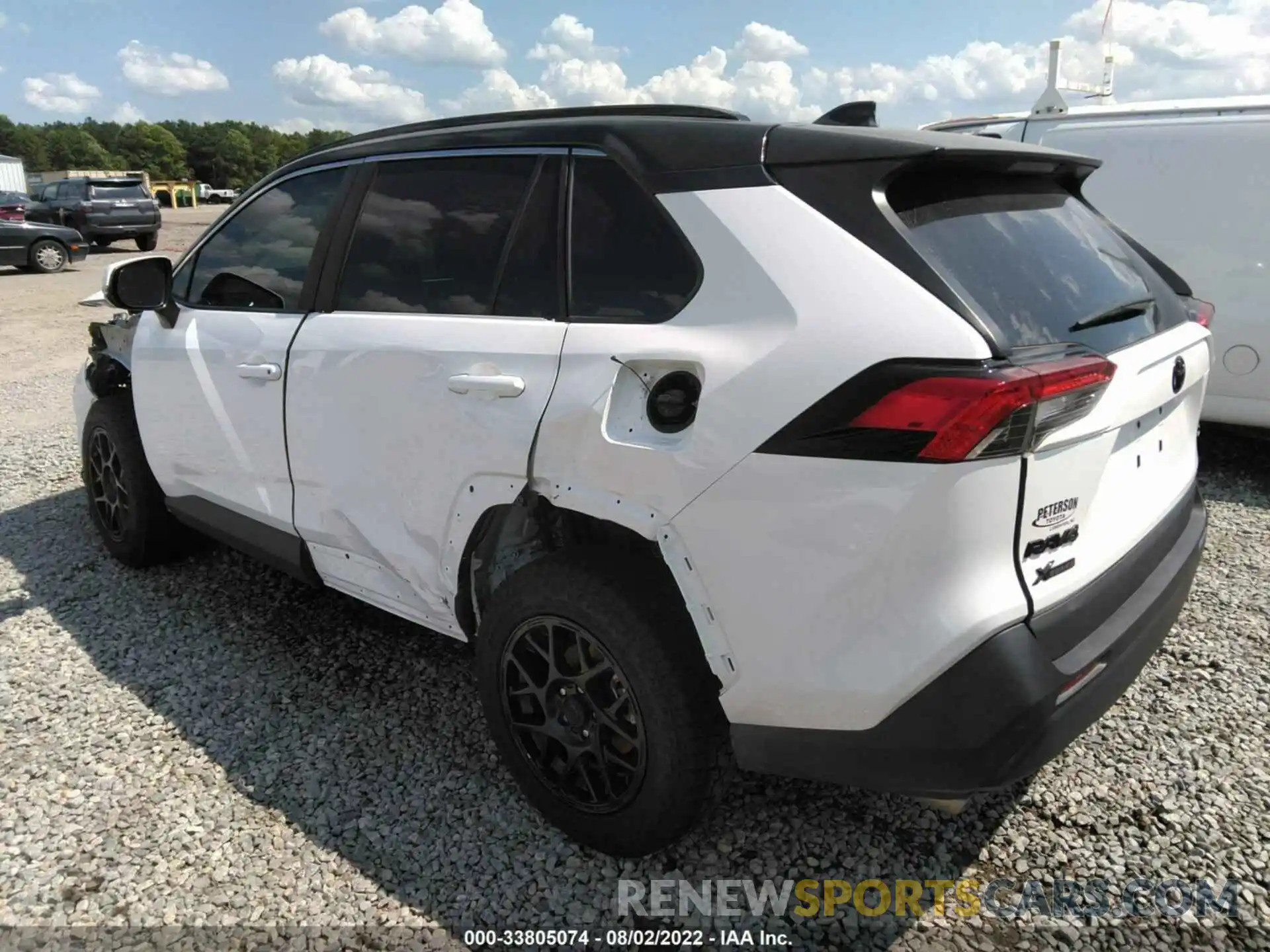 3 Photograph of a damaged car 2T3W1RFV1LC076164 TOYOTA RAV4 2020