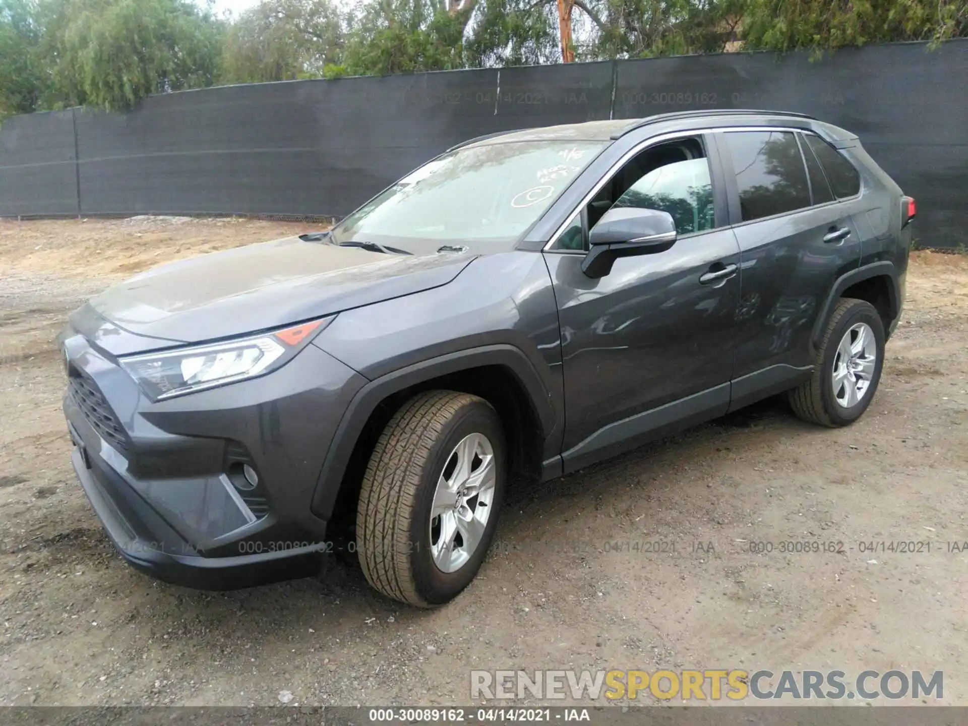 2 Photograph of a damaged car 2T3W1RFV1LW071481 TOYOTA RAV4 2020