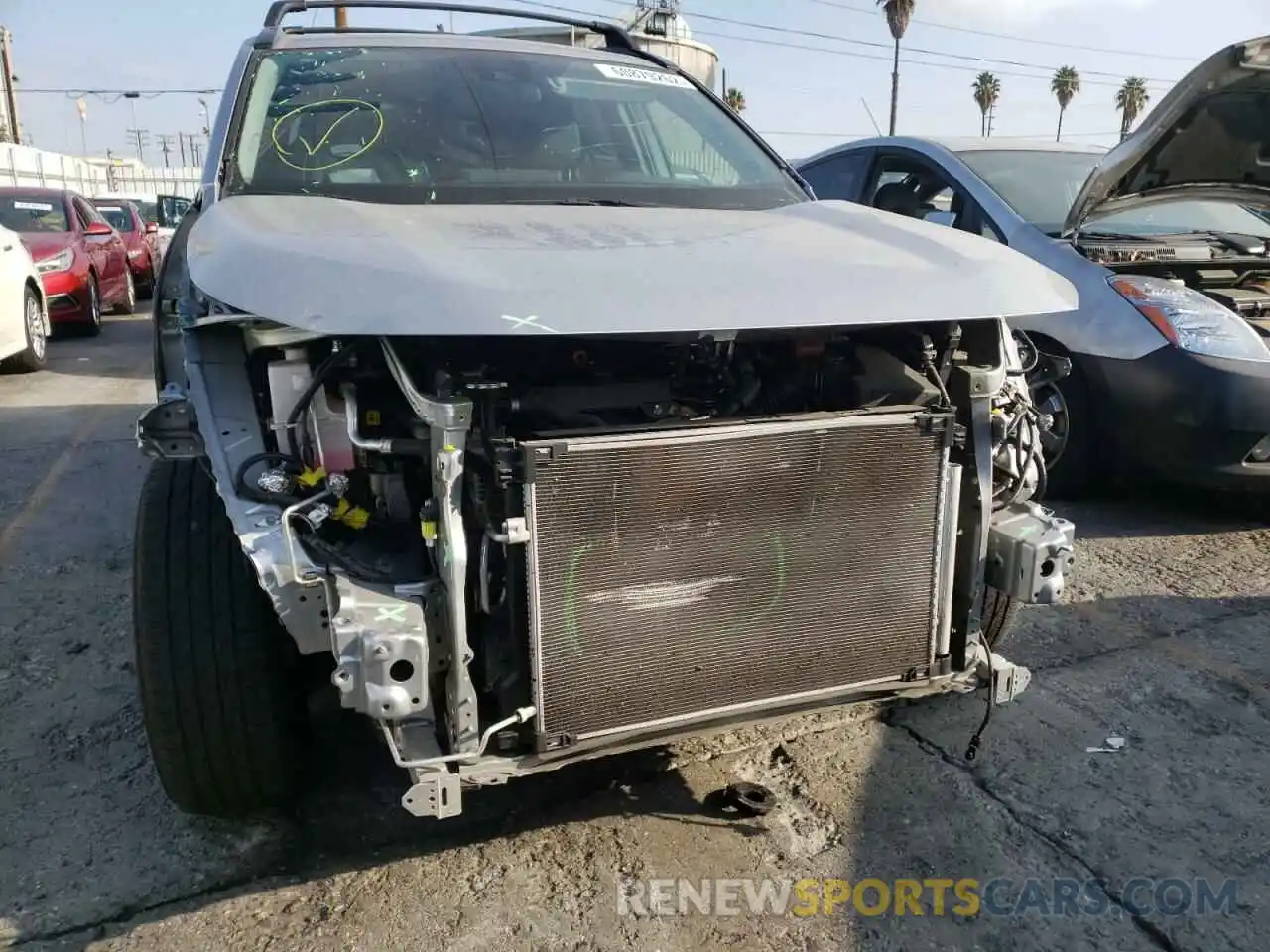 9 Photograph of a damaged car 2T3W1RFV1LW097188 TOYOTA RAV4 2020