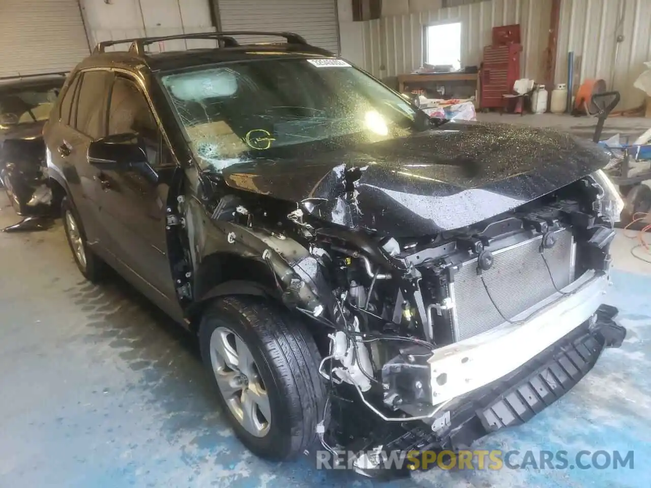 1 Photograph of a damaged car 2T3W1RFV2LC034795 TOYOTA RAV4 2020