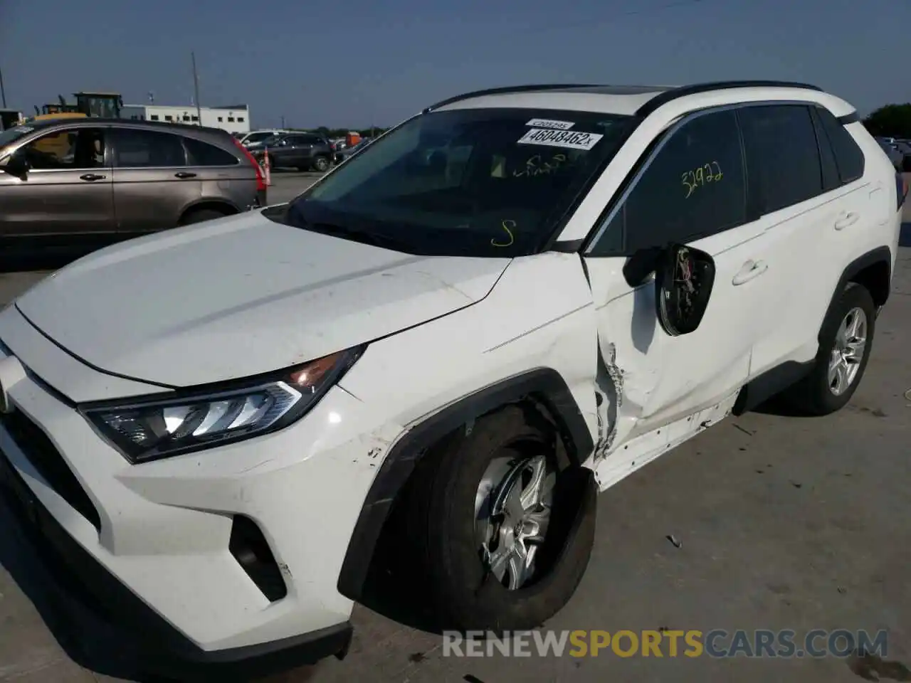 9 Photograph of a damaged car 2T3W1RFV2LC037678 TOYOTA RAV4 2020