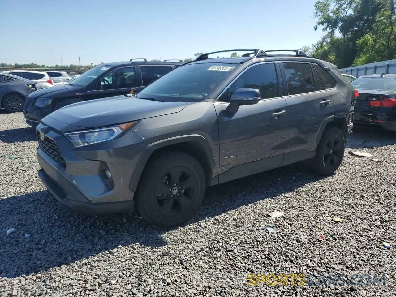 1 Photograph of a damaged car 2T3W1RFV2LC052018 TOYOTA RAV4 2020