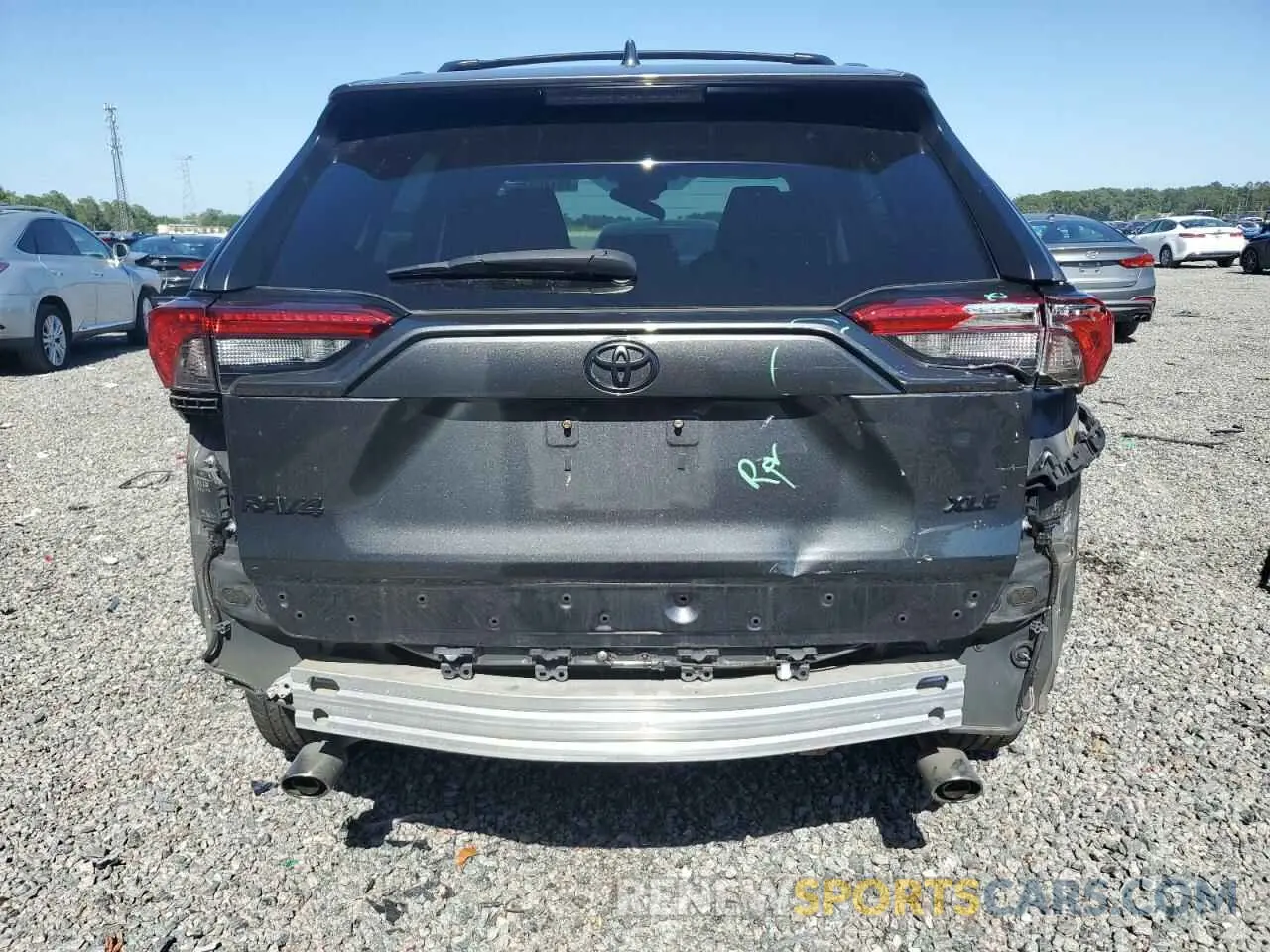 6 Photograph of a damaged car 2T3W1RFV2LC052018 TOYOTA RAV4 2020