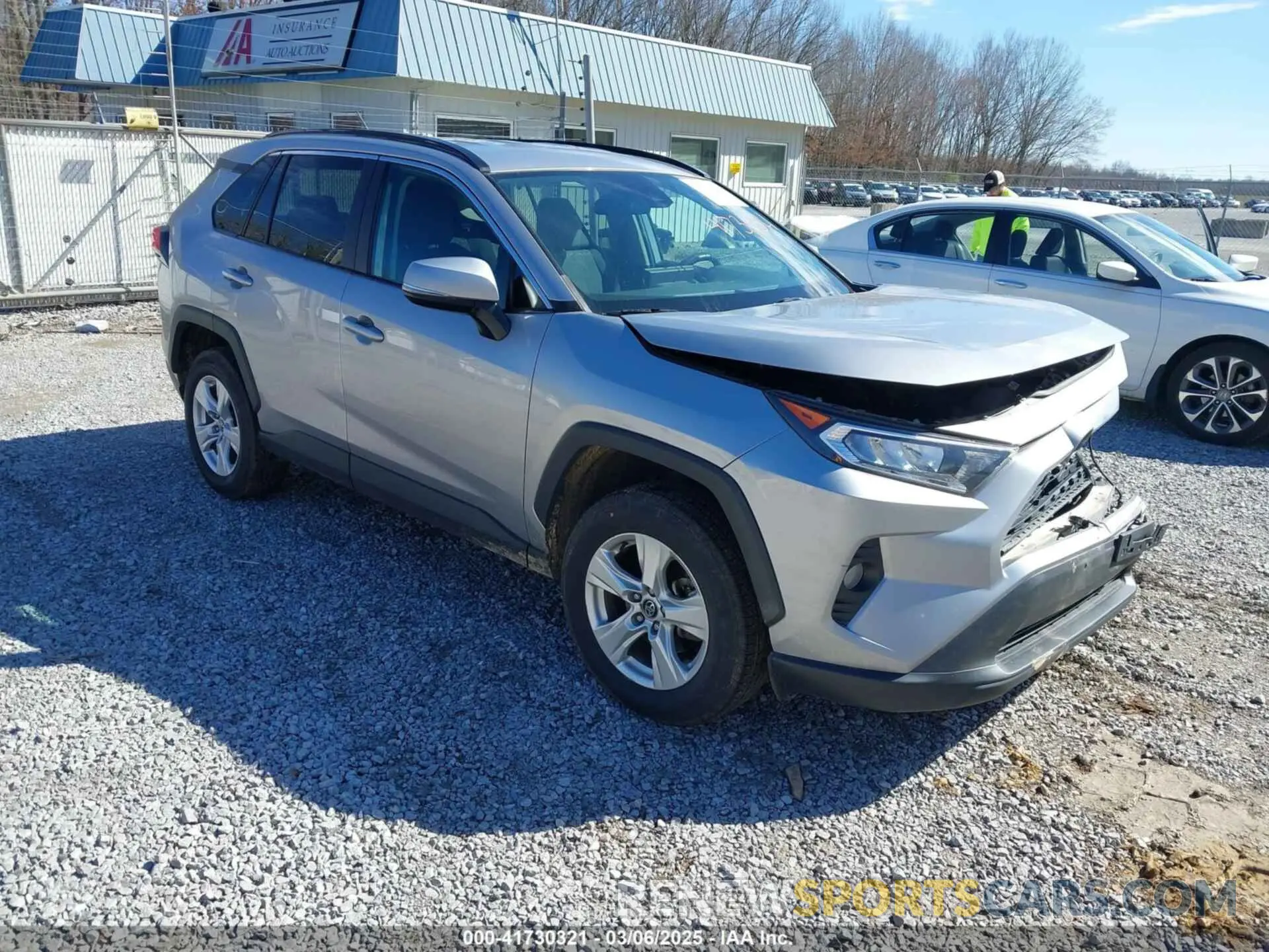 1 Photograph of a damaged car 2T3W1RFV2LC052620 TOYOTA RAV4 2020