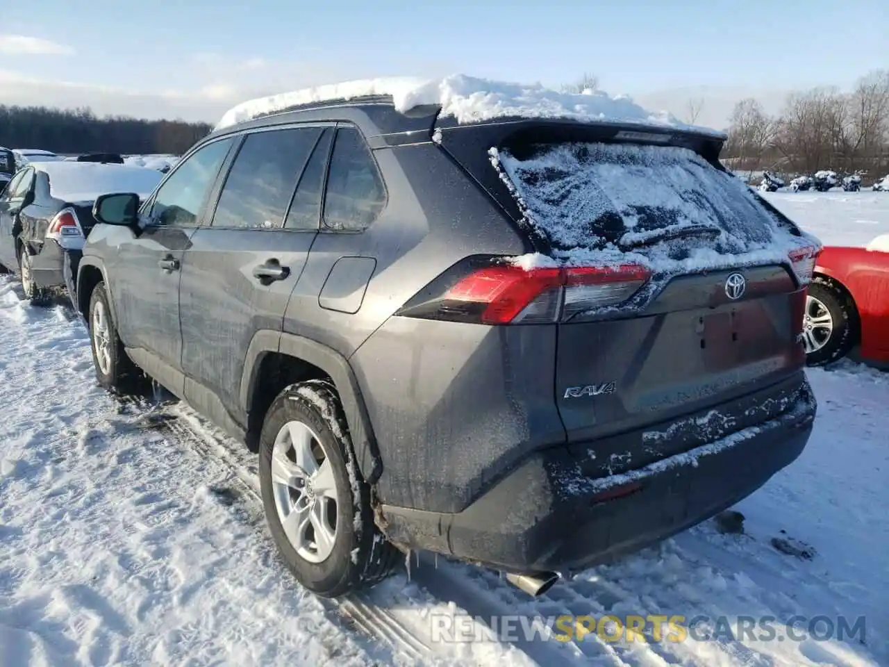 3 Photograph of a damaged car 2T3W1RFV2LC057798 TOYOTA RAV4 2020