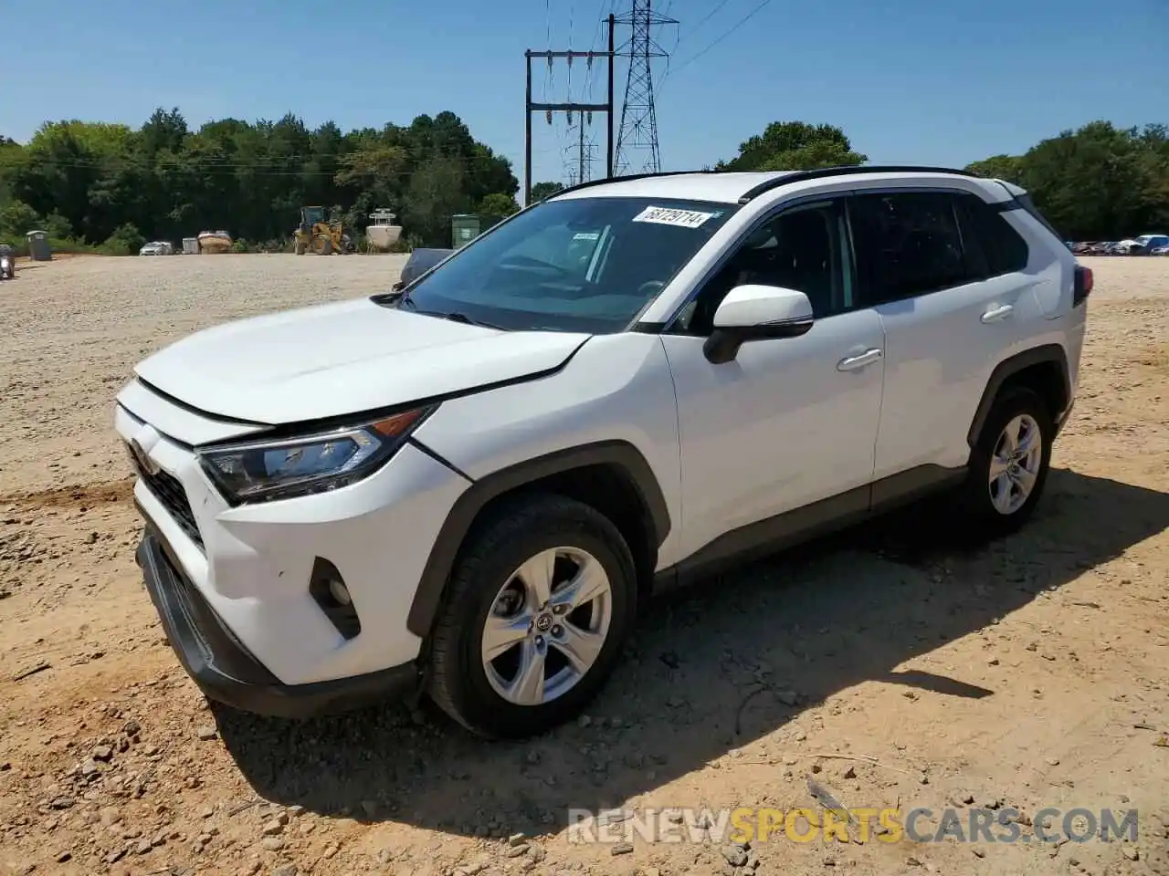 1 Photograph of a damaged car 2T3W1RFV2LC060409 TOYOTA RAV4 2020