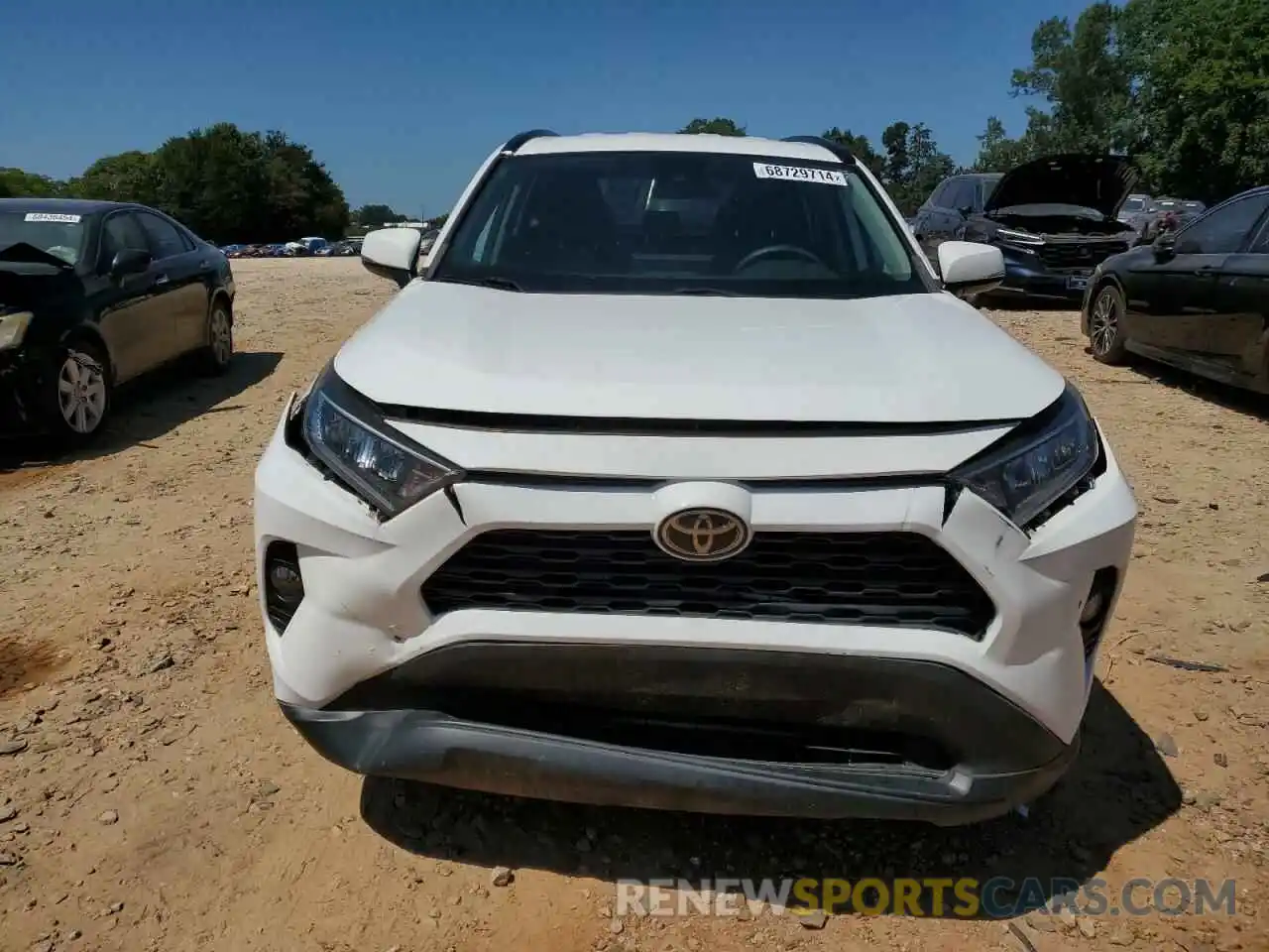 5 Photograph of a damaged car 2T3W1RFV2LC060409 TOYOTA RAV4 2020