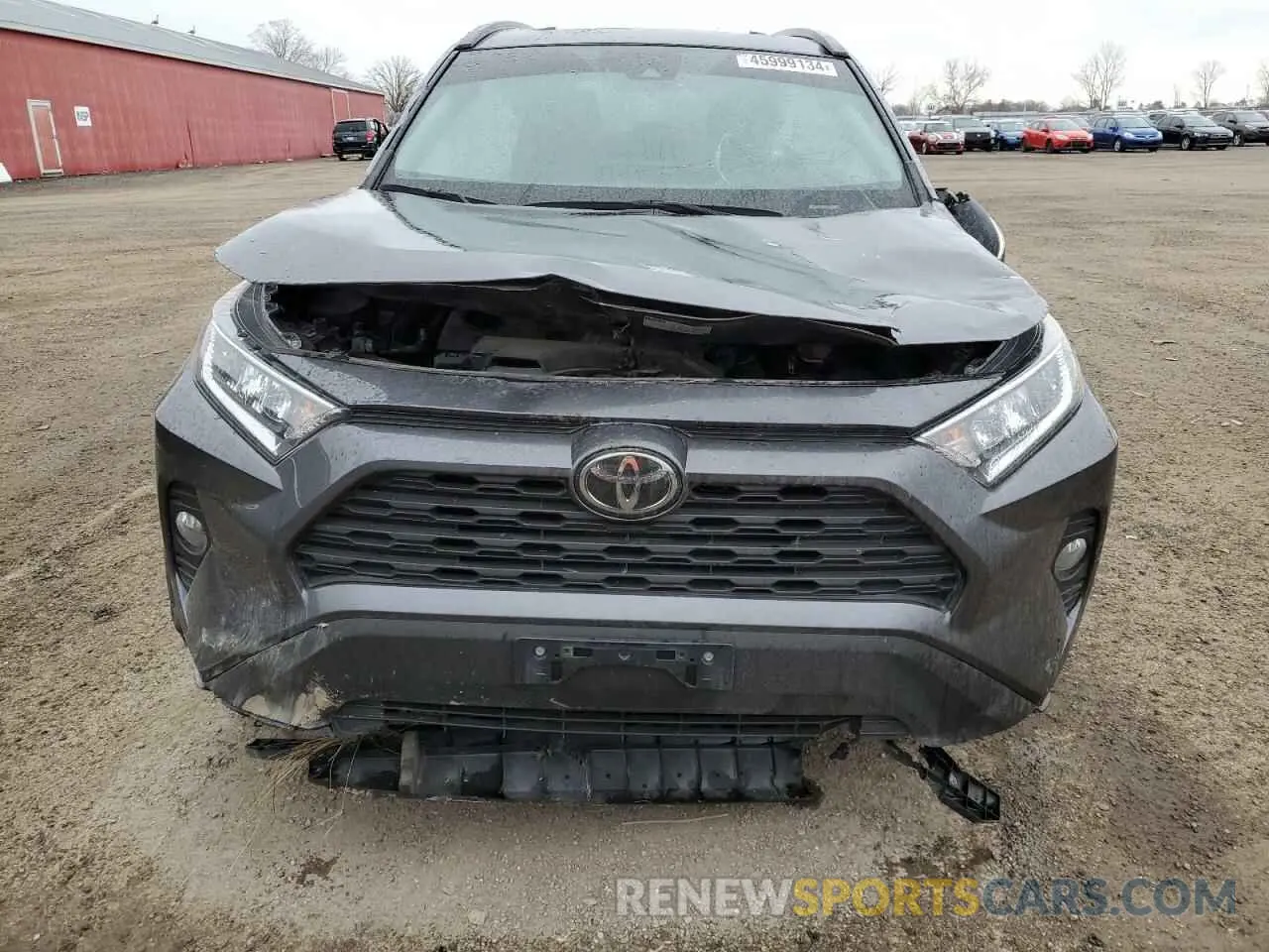 5 Photograph of a damaged car 2T3W1RFV2LC062080 TOYOTA RAV4 2020