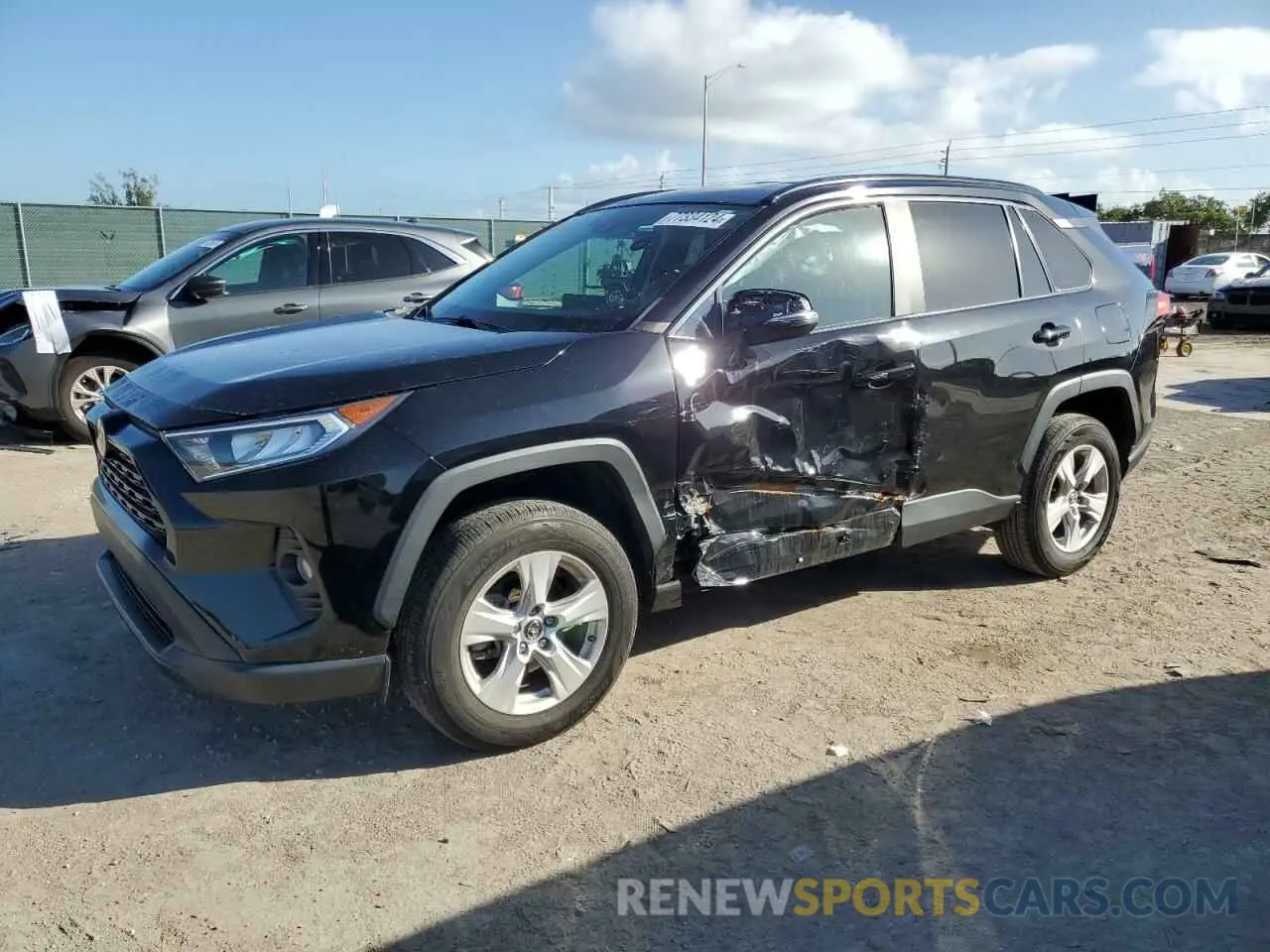 1 Photograph of a damaged car 2T3W1RFV2LC065271 TOYOTA RAV4 2020