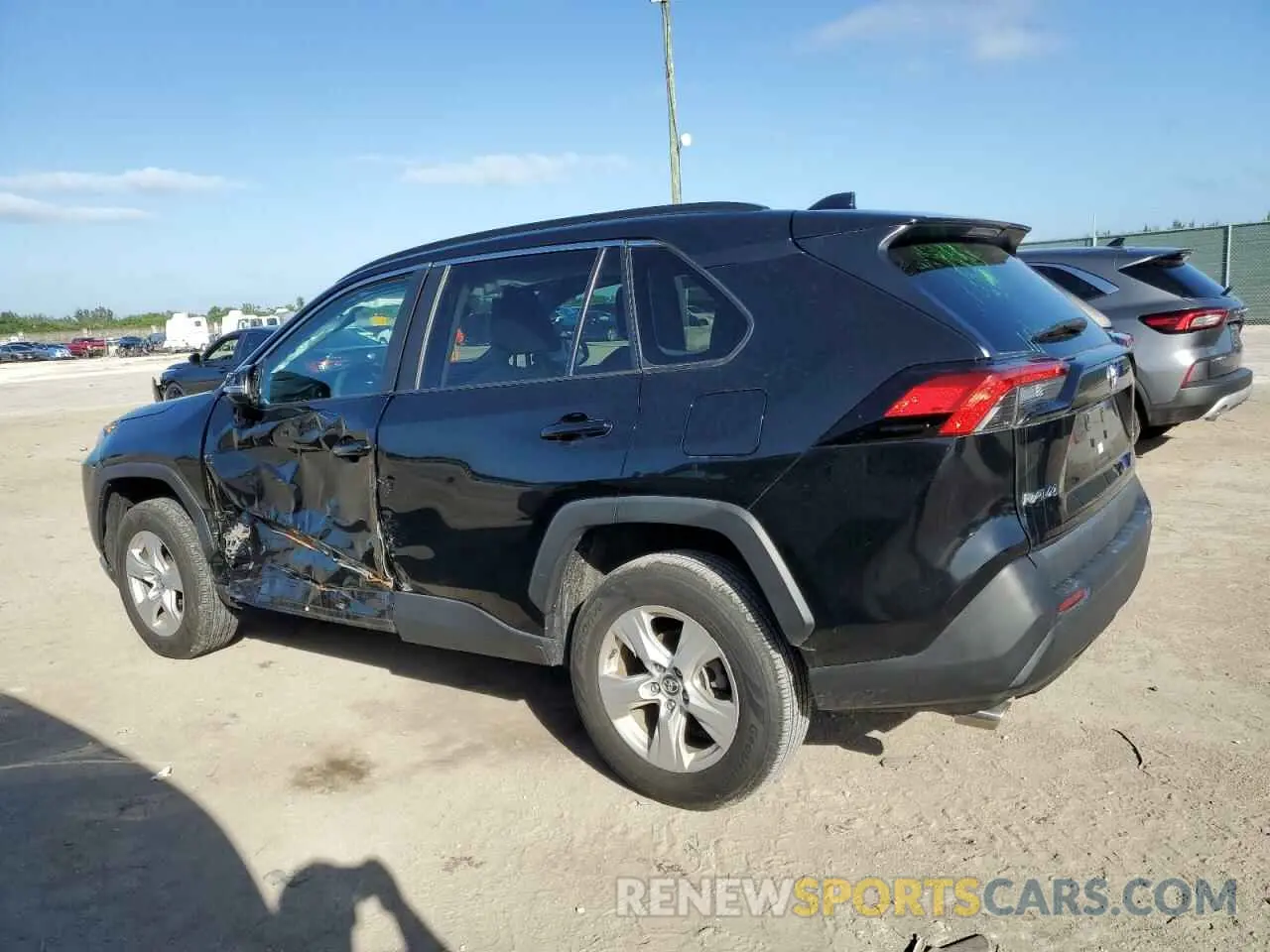 2 Photograph of a damaged car 2T3W1RFV2LC065271 TOYOTA RAV4 2020
