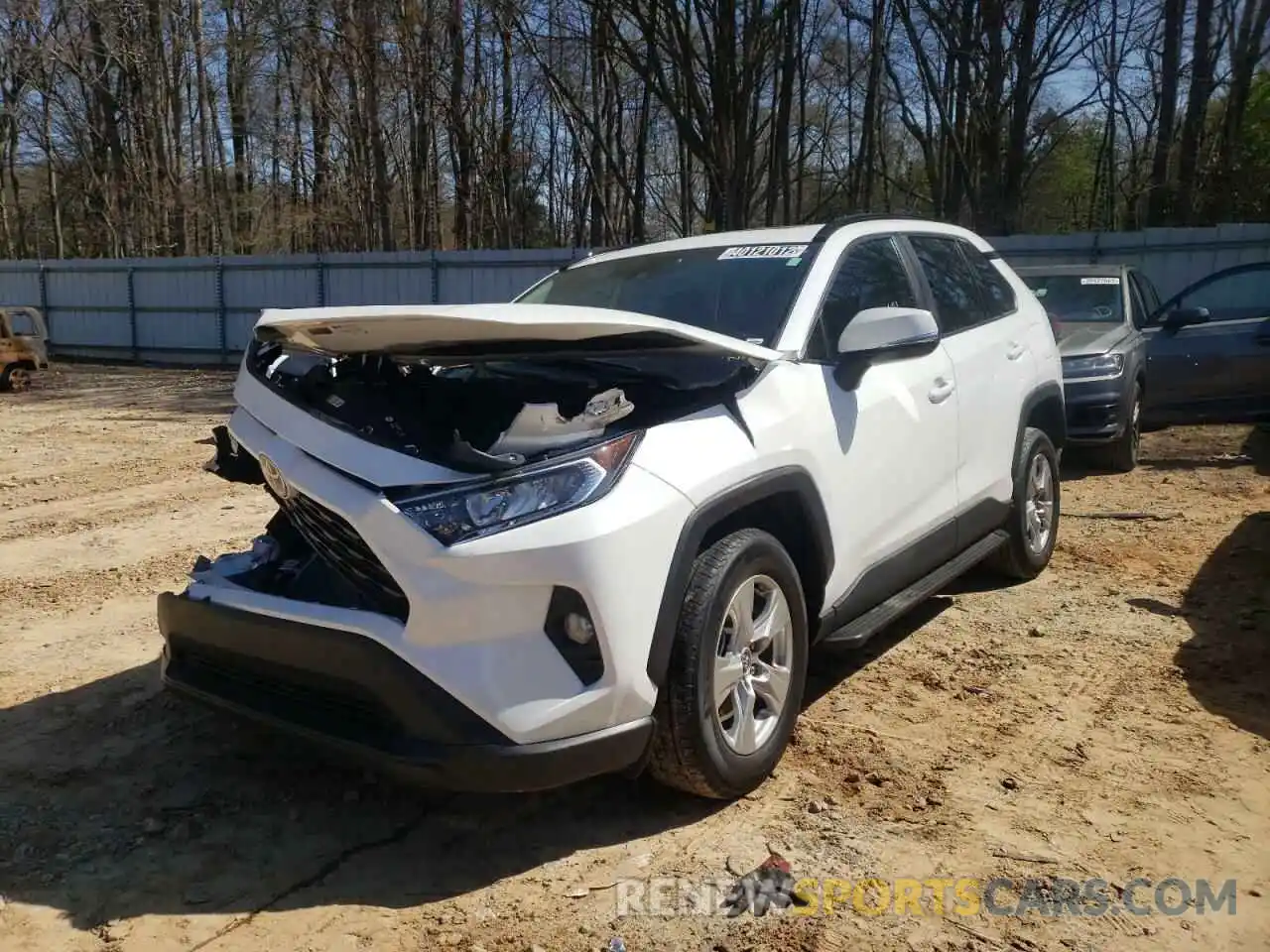 2 Photograph of a damaged car 2T3W1RFV2LC071166 TOYOTA RAV4 2020