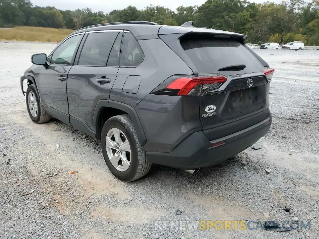 3 Photograph of a damaged car 2T3W1RFV2LC071488 TOYOTA RAV4 2020