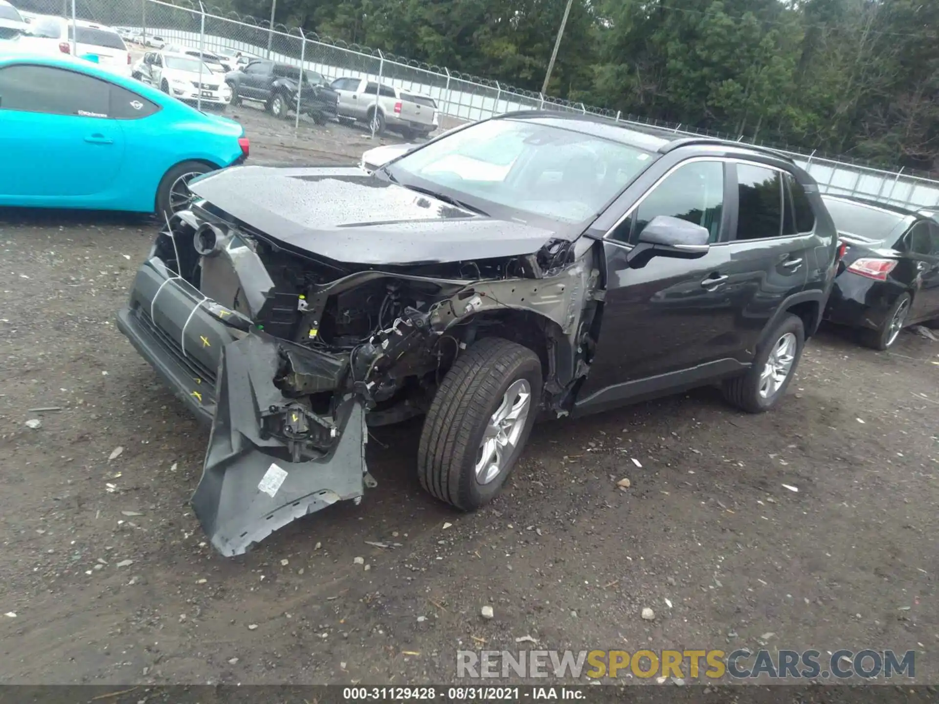 2 Photograph of a damaged car 2T3W1RFV2LC072558 TOYOTA RAV4 2020