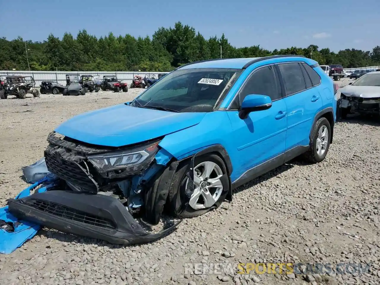 2 Photograph of a damaged car 2T3W1RFV2LC072561 TOYOTA RAV4 2020