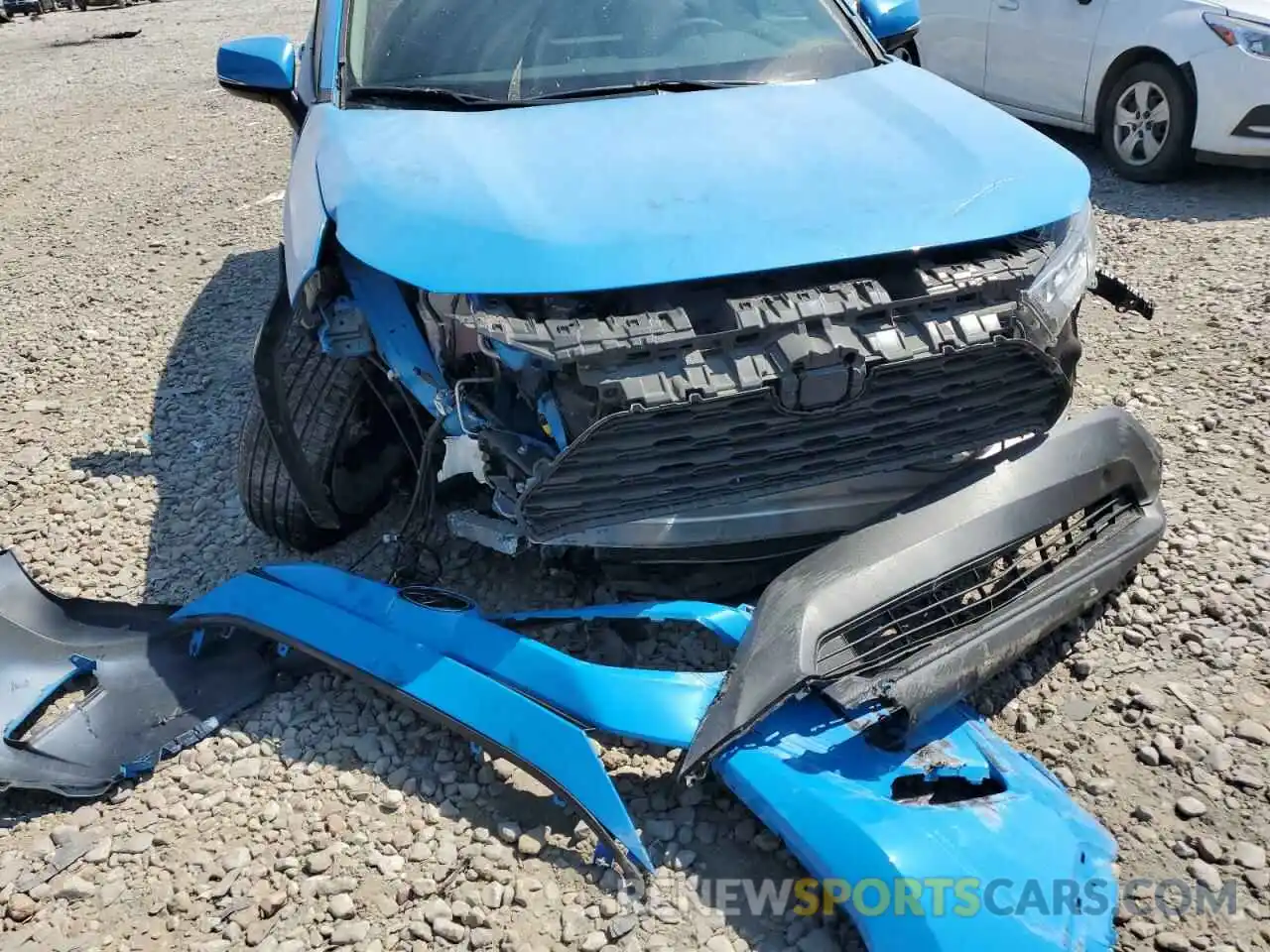 9 Photograph of a damaged car 2T3W1RFV2LC072561 TOYOTA RAV4 2020