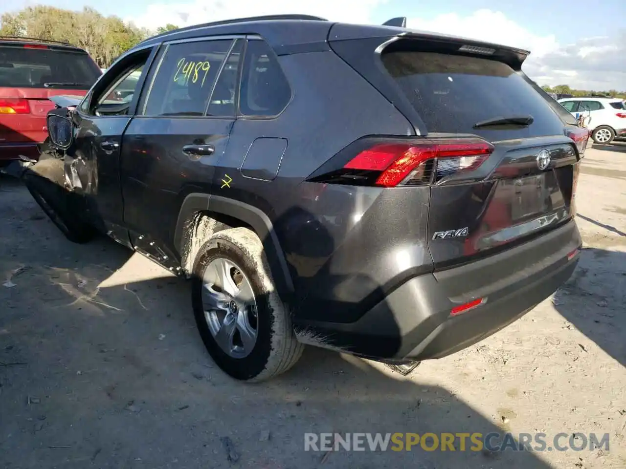 3 Photograph of a damaged car 2T3W1RFV2LC073404 TOYOTA RAV4 2020