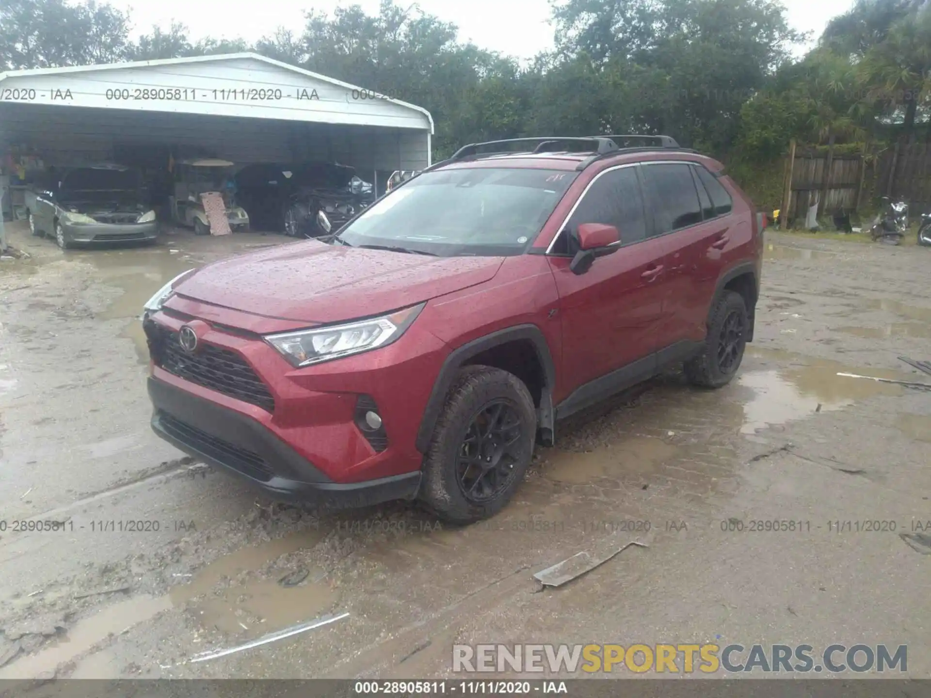 2 Photograph of a damaged car 2T3W1RFV2LW059484 TOYOTA RAV4 2020