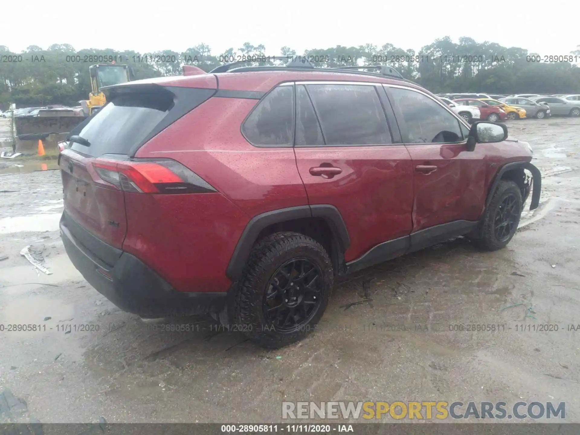 4 Photograph of a damaged car 2T3W1RFV2LW059484 TOYOTA RAV4 2020