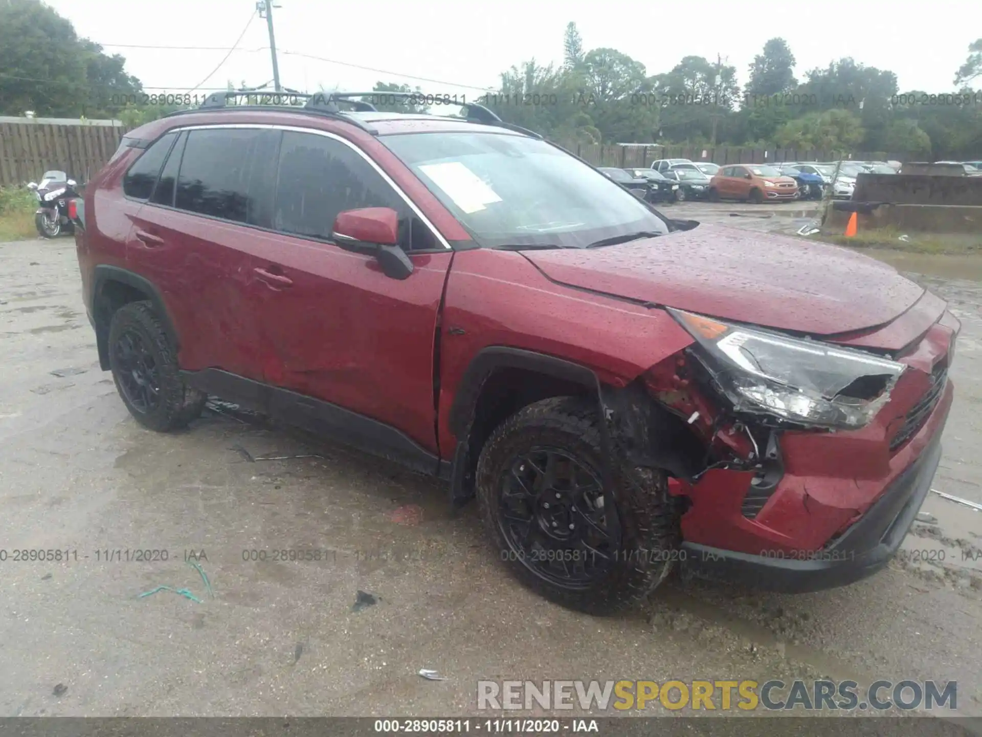 6 Photograph of a damaged car 2T3W1RFV2LW059484 TOYOTA RAV4 2020