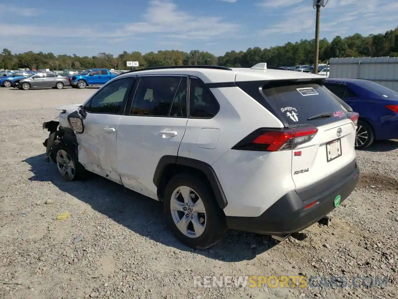 3 Photograph of a damaged car 2T3W1RFV2LW061347 TOYOTA RAV4 2020