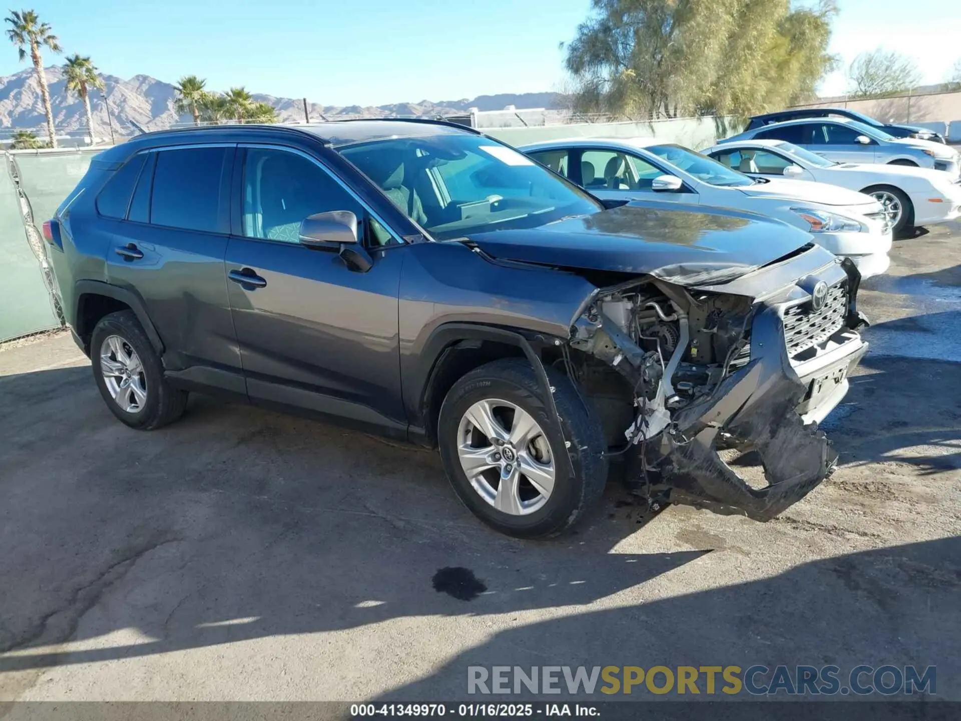 1 Photograph of a damaged car 2T3W1RFV2LW071618 TOYOTA RAV4 2020