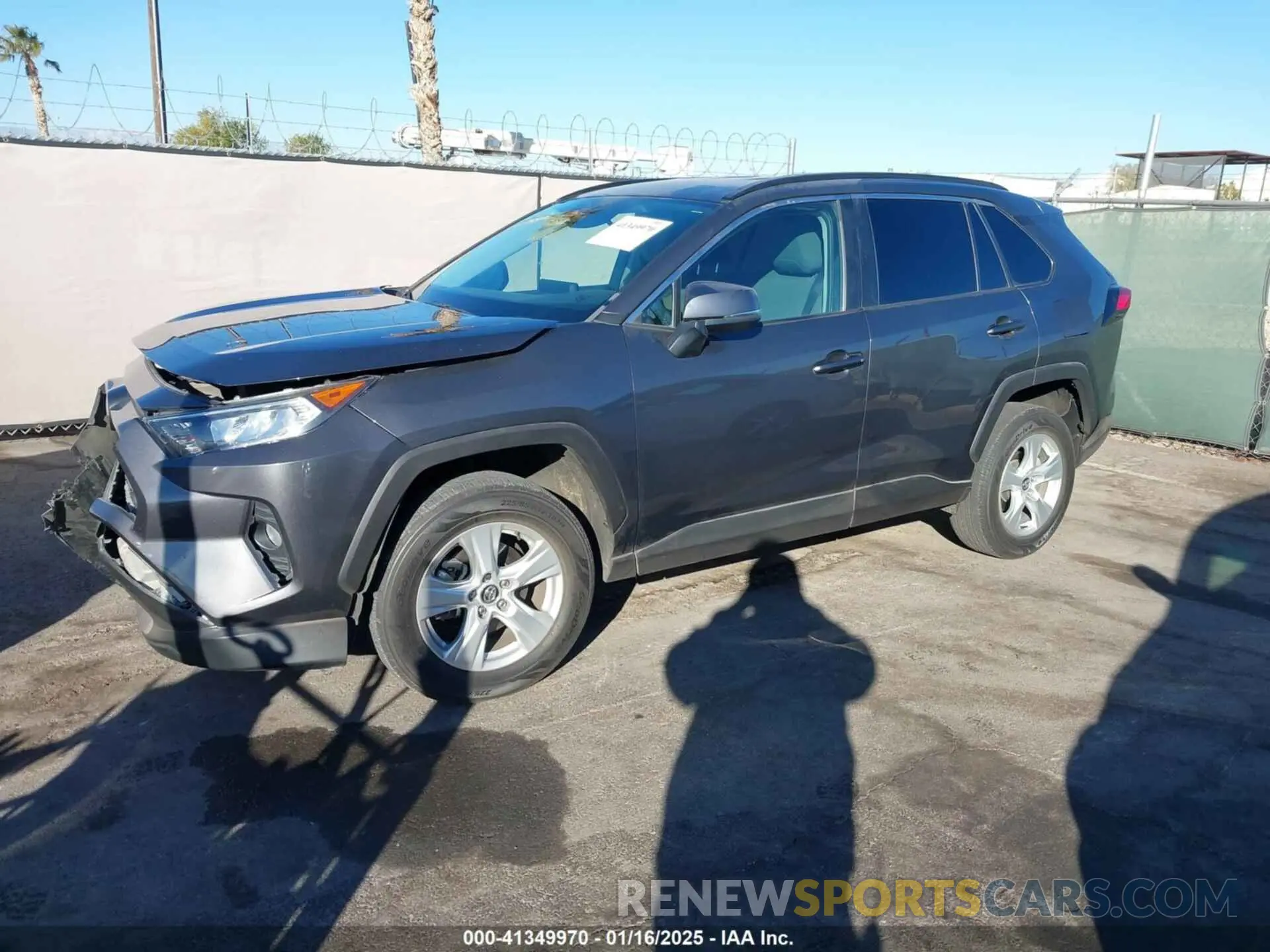 2 Photograph of a damaged car 2T3W1RFV2LW071618 TOYOTA RAV4 2020