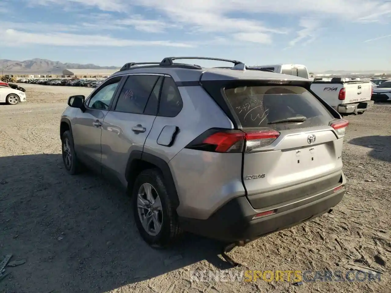 3 Photograph of a damaged car 2T3W1RFV2LW079038 TOYOTA RAV4 2020