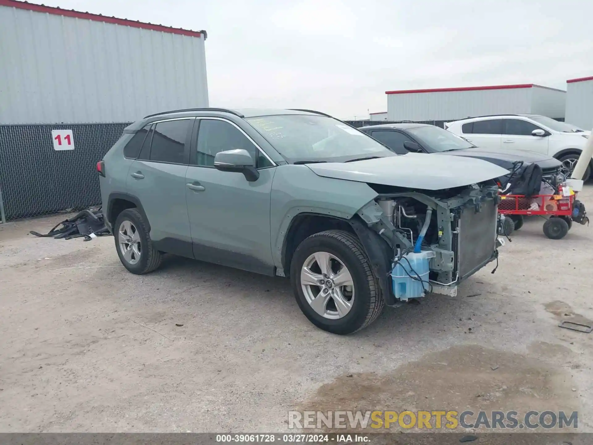 1 Photograph of a damaged car 2T3W1RFV3LC046034 TOYOTA RAV4 2020