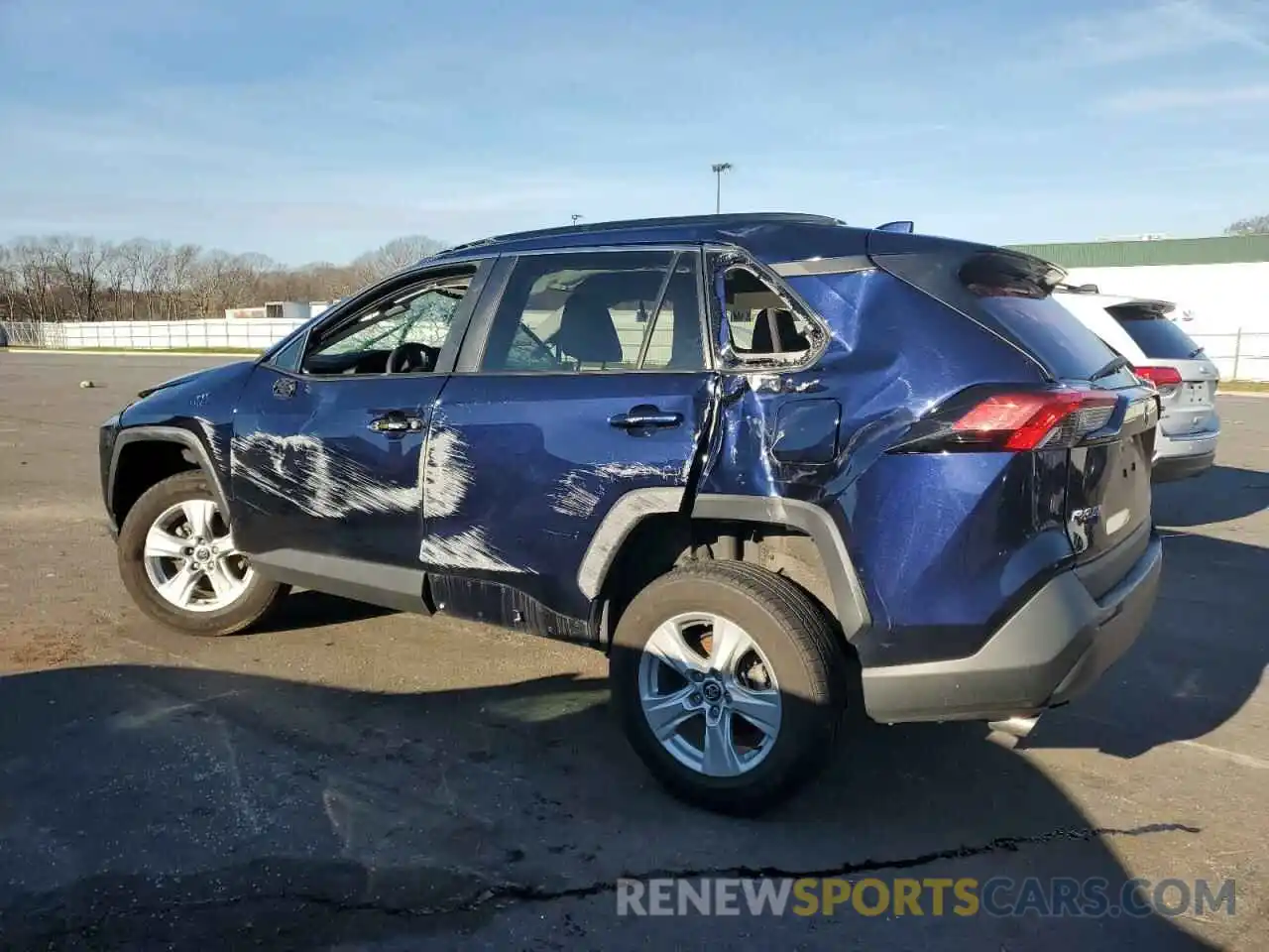 2 Photograph of a damaged car 2T3W1RFV3LC051153 TOYOTA RAV4 2020