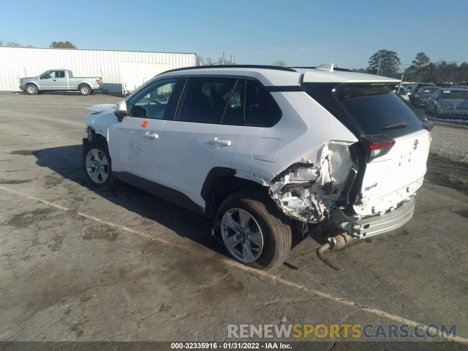 3 Photograph of a damaged car 2T3W1RFV3LC060306 TOYOTA RAV4 2020