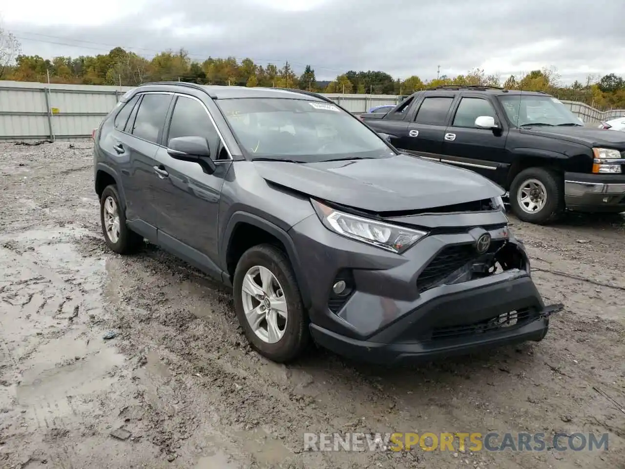 1 Photograph of a damaged car 2T3W1RFV3LC062167 TOYOTA RAV4 2020