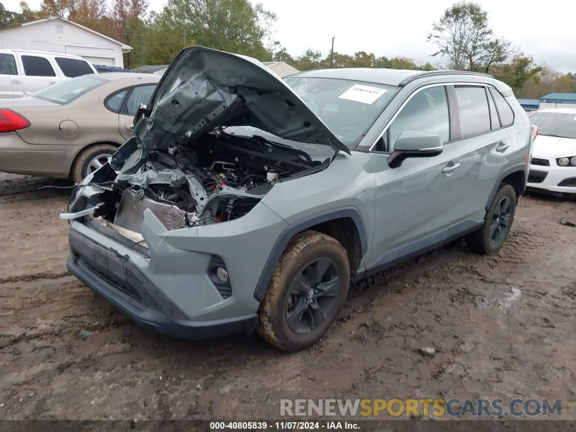 2 Photograph of a damaged car 2T3W1RFV3LW059719 TOYOTA RAV4 2020