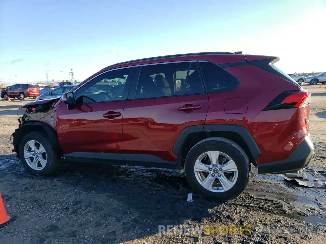 2 Photograph of a damaged car 2T3W1RFV3LW076987 TOYOTA RAV4 2020