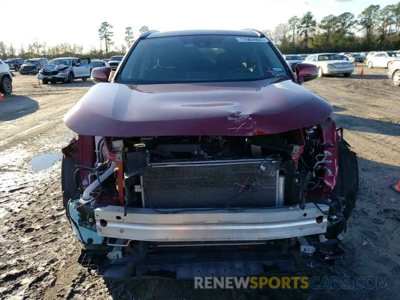 5 Photograph of a damaged car 2T3W1RFV3LW076987 TOYOTA RAV4 2020