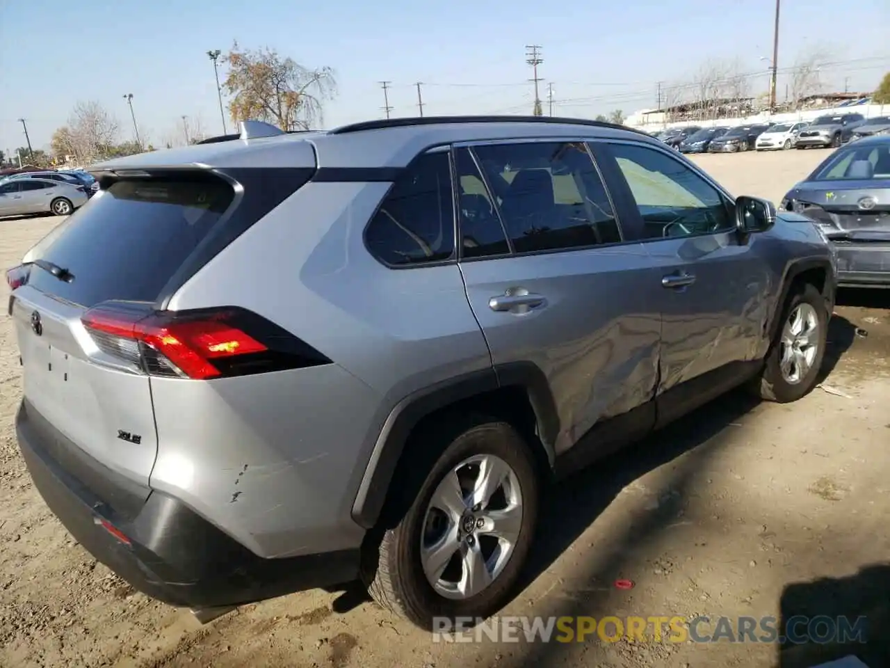 3 Photograph of a damaged car 2T3W1RFV3LW088279 TOYOTA RAV4 2020