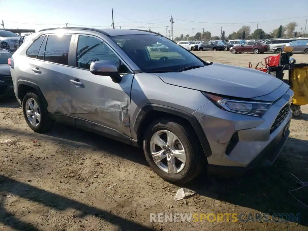 4 Photograph of a damaged car 2T3W1RFV3LW088279 TOYOTA RAV4 2020