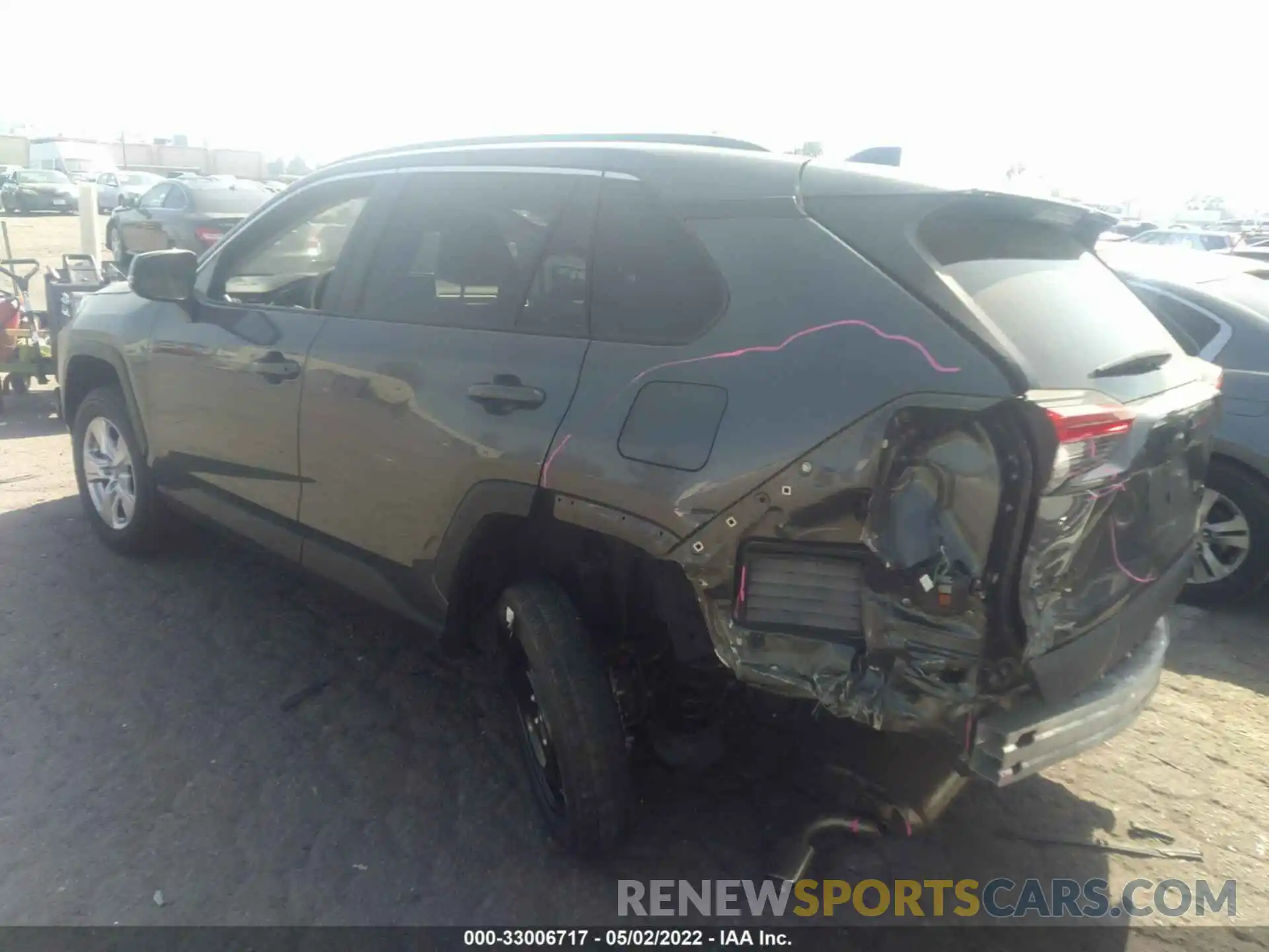 3 Photograph of a damaged car 2T3W1RFV3LW097273 TOYOTA RAV4 2020