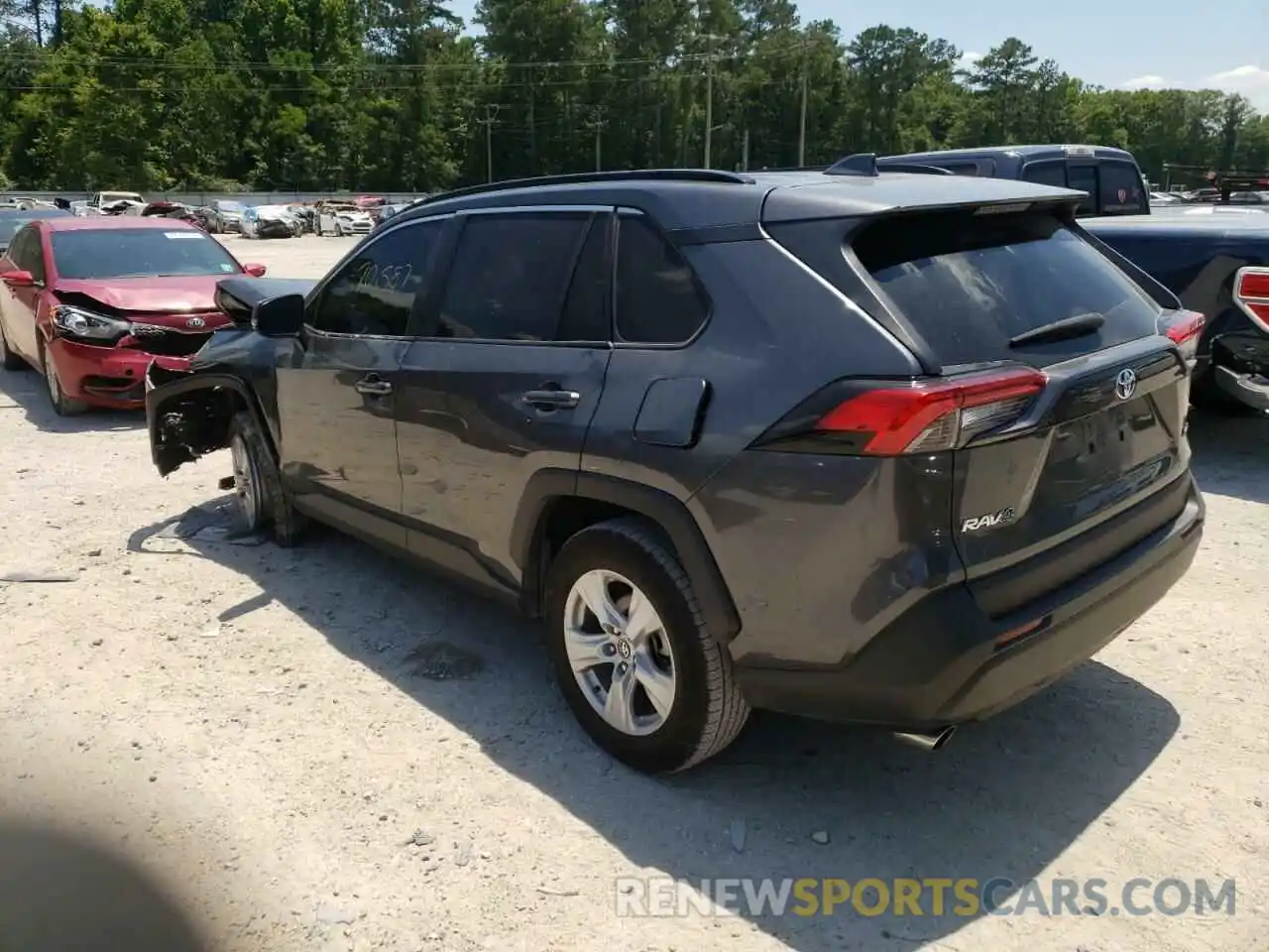 3 Photograph of a damaged car 2T3W1RFV4LC037102 TOYOTA RAV4 2020