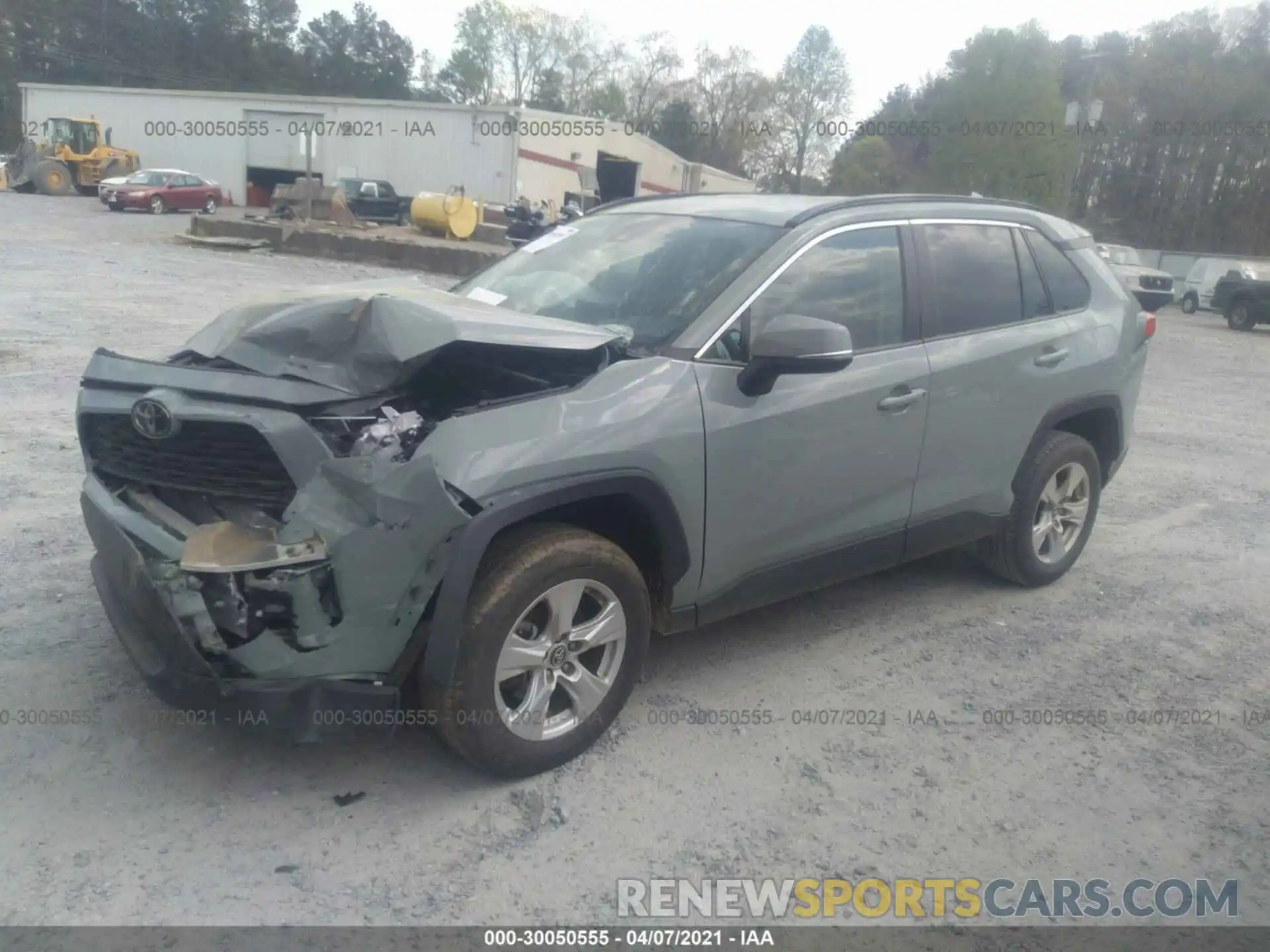 2 Photograph of a damaged car 2T3W1RFV4LC045054 TOYOTA RAV4 2020