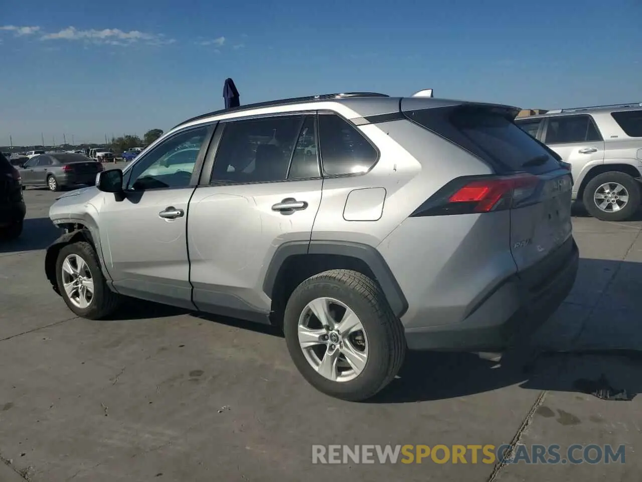2 Photograph of a damaged car 2T3W1RFV4LC052568 TOYOTA RAV4 2020