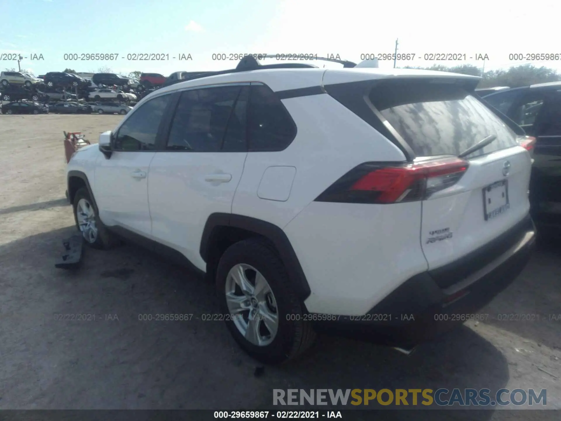 3 Photograph of a damaged car 2T3W1RFV4LC055258 TOYOTA RAV4 2020