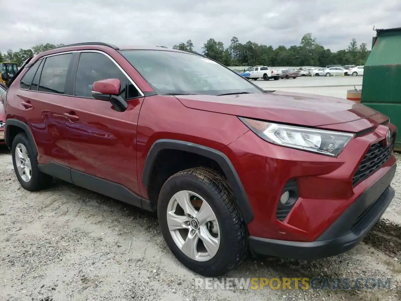 1 Photograph of a damaged car 2T3W1RFV4LC071539 TOYOTA RAV4 2020