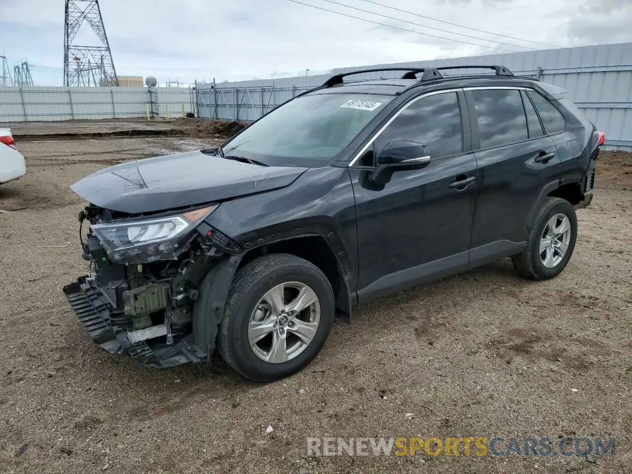 1 Photograph of a damaged car 2T3W1RFV4LW064167 TOYOTA RAV4 2020