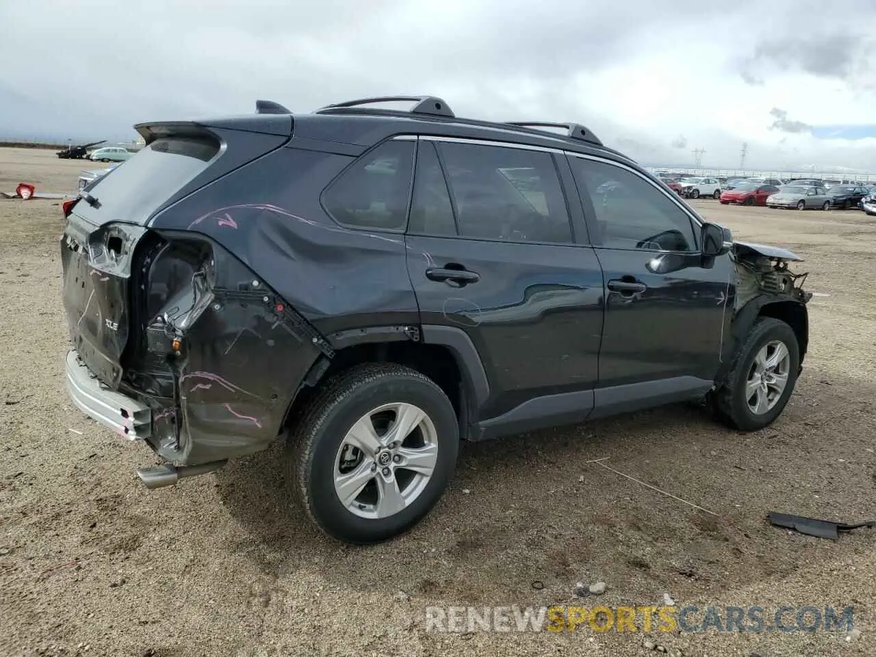 3 Photograph of a damaged car 2T3W1RFV4LW064167 TOYOTA RAV4 2020
