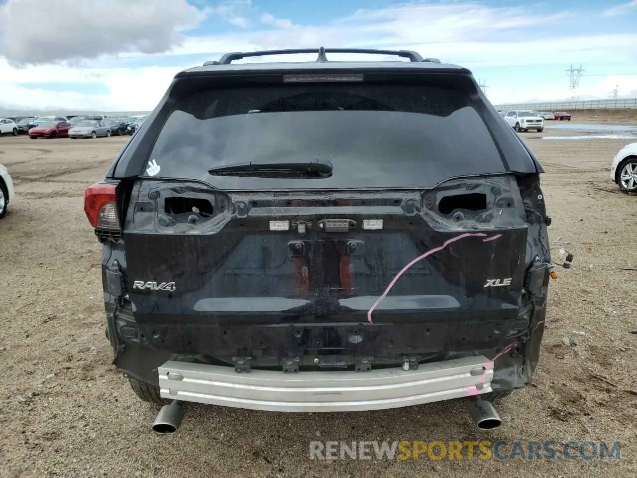 6 Photograph of a damaged car 2T3W1RFV4LW064167 TOYOTA RAV4 2020