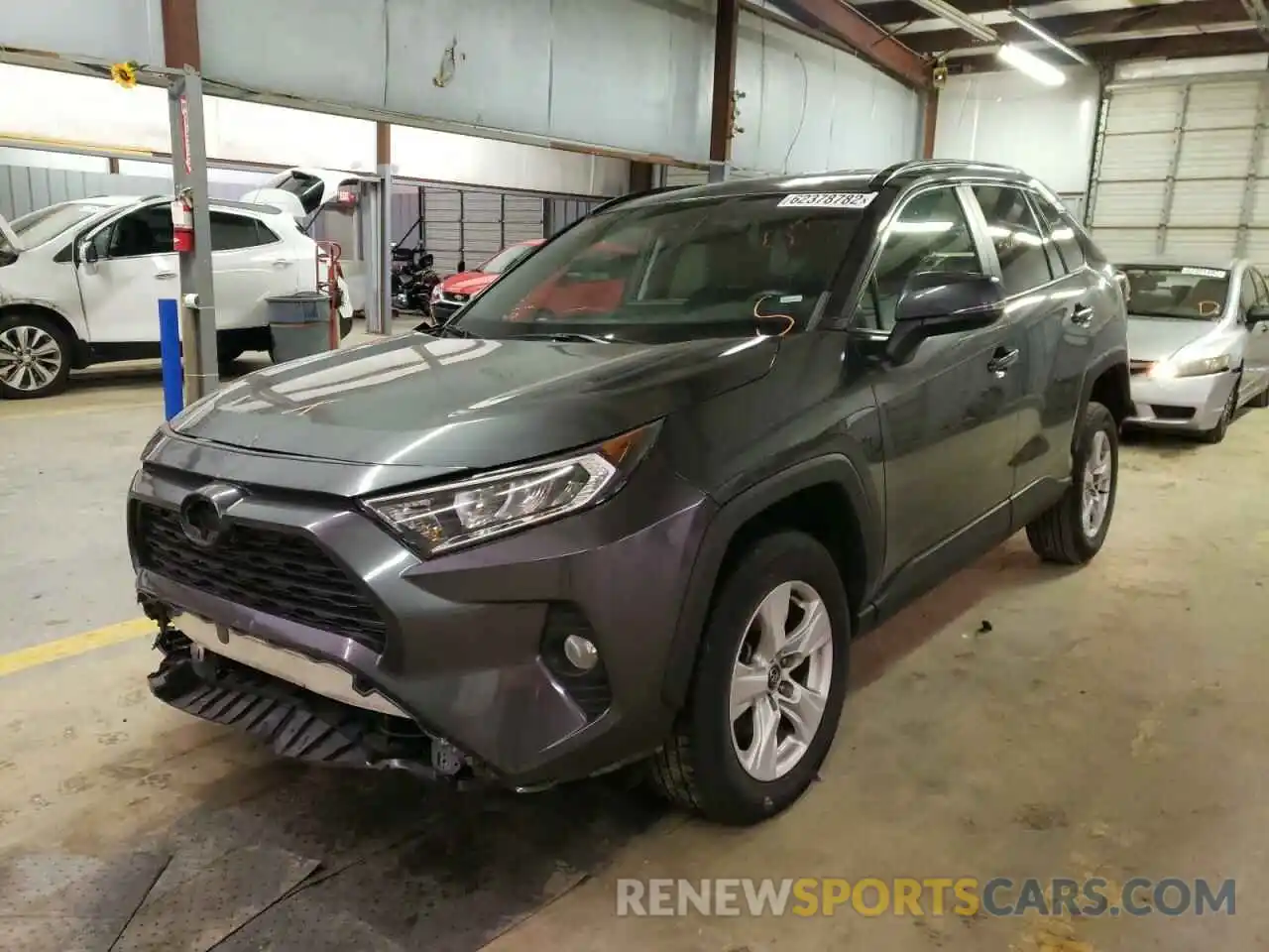 2 Photograph of a damaged car 2T3W1RFV5LC036363 TOYOTA RAV4 2020