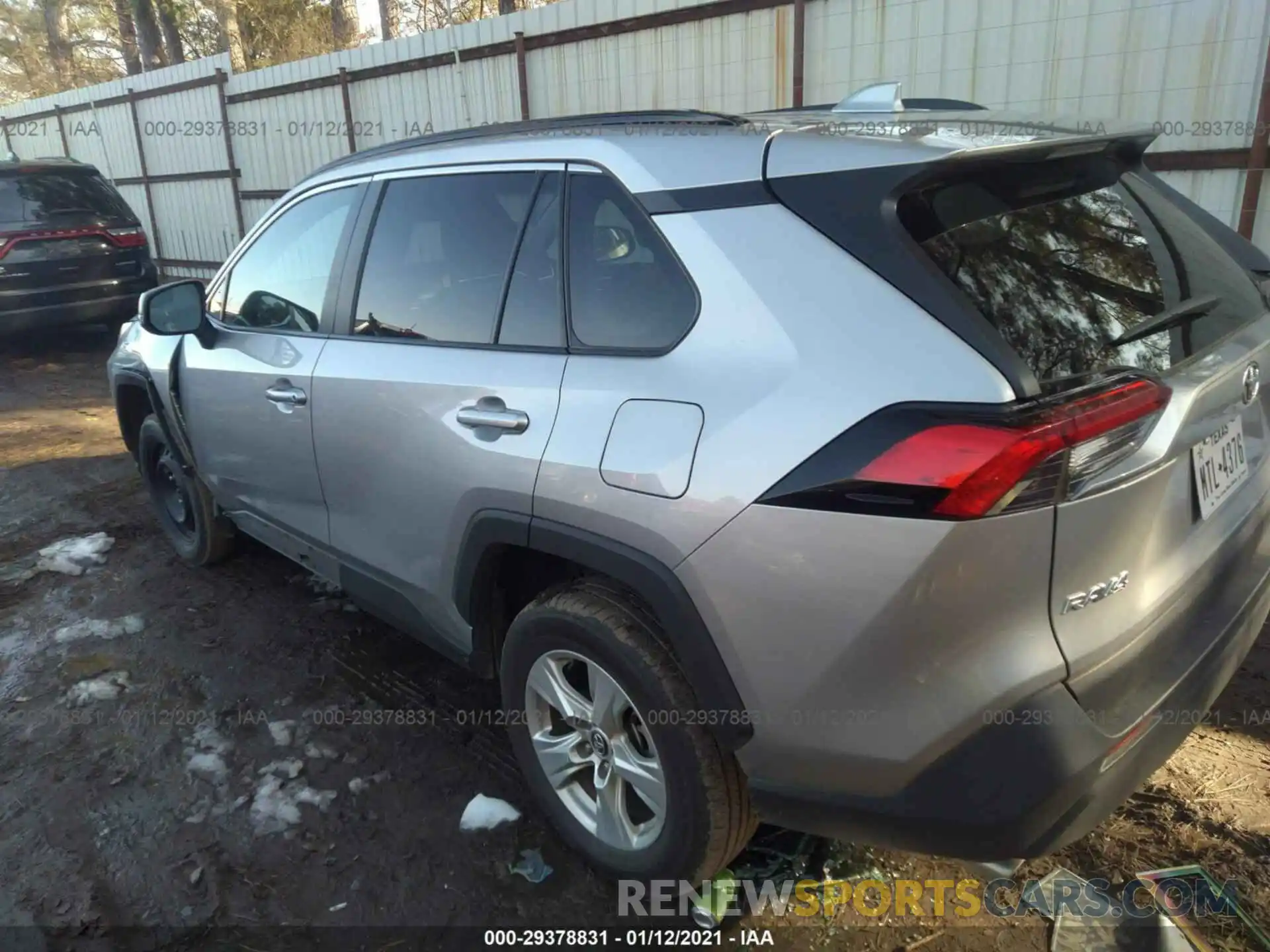 3 Photograph of a damaged car 2T3W1RFV5LC045046 TOYOTA RAV4 2020