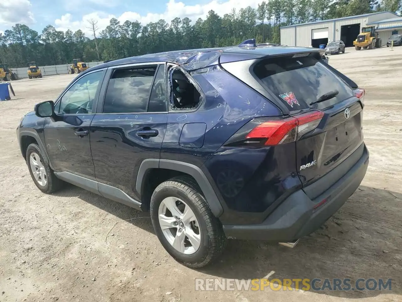 2 Photograph of a damaged car 2T3W1RFV5LC048917 TOYOTA RAV4 2020